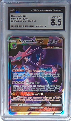 Naganadel-GX graded CGC 8.5 for sale on eBay
