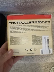 Sega Saturn Model 2 MK-80000A Console - New Battery/ Controller/ Cables - Lot 2