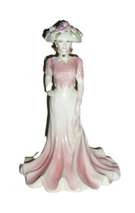 COALPORT　紫と白の女性像 置物 Coalport Ladies | eBay