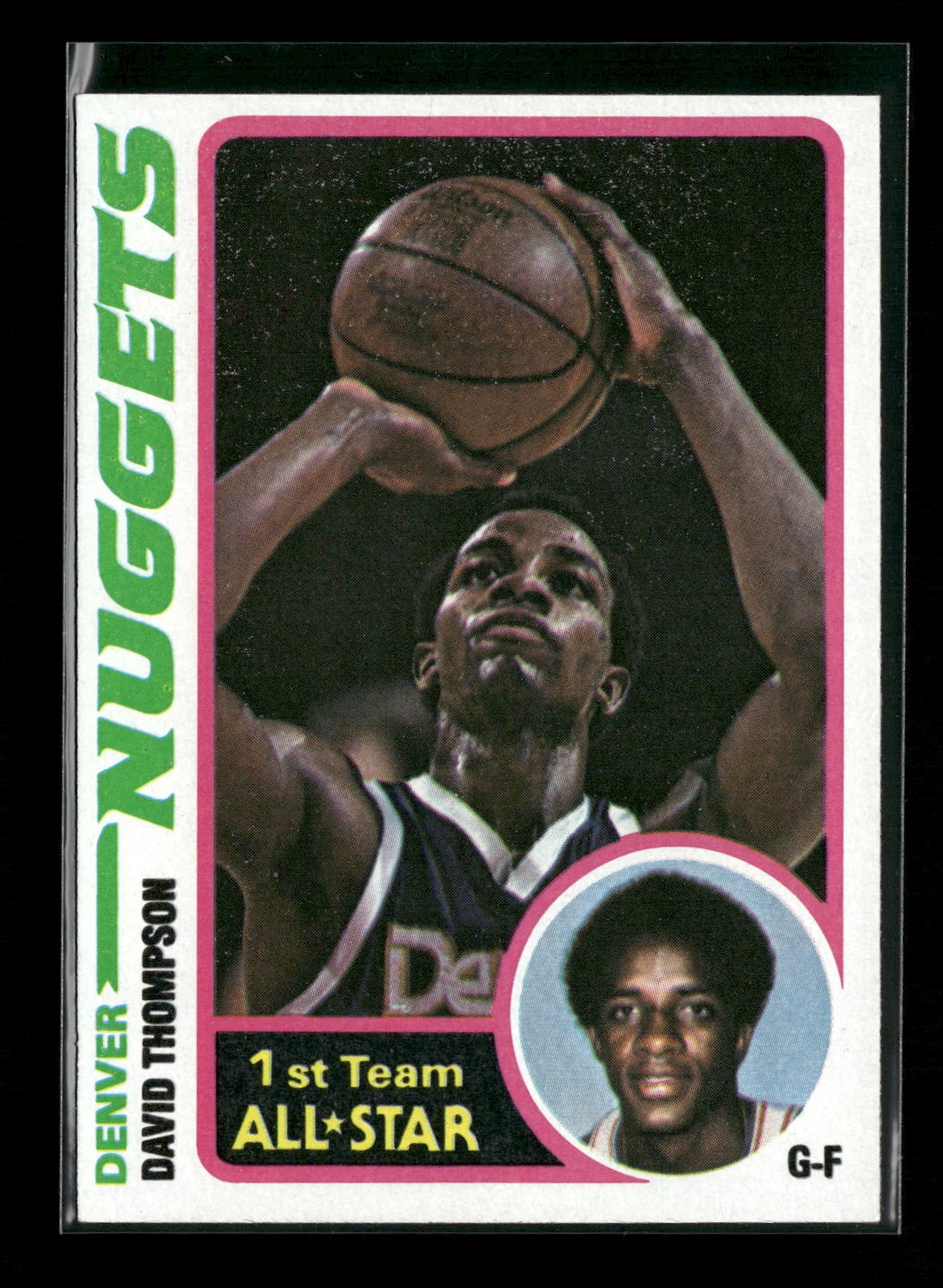 1978-79 Topps #100 David Thompson Denver Nuggets