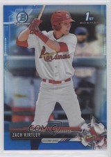 2017 Bowman Draft Chrome Blue Refractor 135/150 Zach Kirtley #BDC-20 2v3