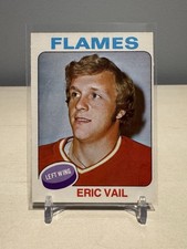 1975-76 O-Pee-Chee #135 Eric Vail - NHL Hockey Card