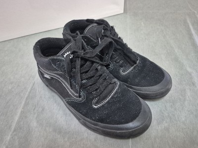 Black Suede Vans BMX Style 114 Unisex Size 6 Men