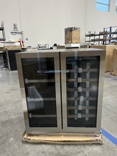 Ca'Lefort 30" Wine Cooler&Beverage Refrigerator 80 Cans And 33 Bottles Home/Bar