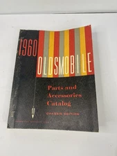 1960 Oldsmobile Parts And Accessories Catalog Chassis Edition General Motors