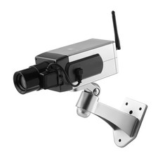 Bullet Dummy Fake Surveillance Security Camera Auto Movement Dummy Camera For In