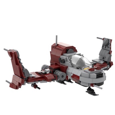 MOC: BC1 Fighter-type Ship Building Toys Set for Collection 470 Pieces DIY
