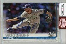 2023 Topps Archives Signature Brandon Woodruff Autograph /16 Twins
