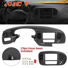 Dash Pad Dashboard  Dash Radio Bezel Black Fit For 97-03 Ford F150 Expedition
