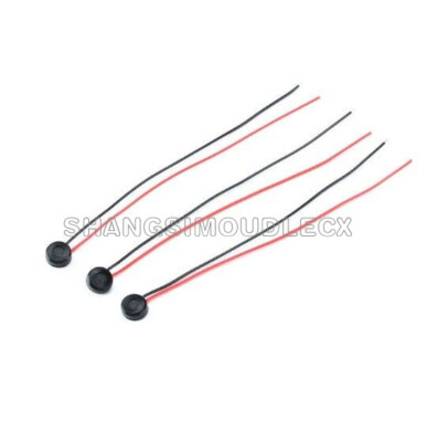 5PCS 4*1.5mm Electret Condenser Microphone MIC Capsule 2 Leads