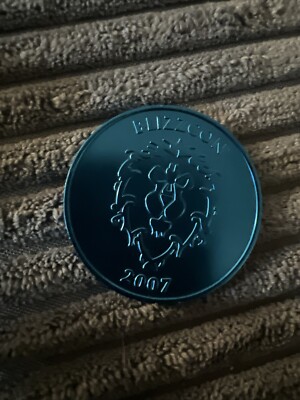 BlizzCon 2007 Championship Gaming Series World of Warcraft Alliance Logo Coin