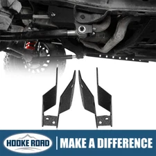 Hooke Road Front Control Arm Relocation Bracket Kit for 07-18 Jeep Wrangler JK