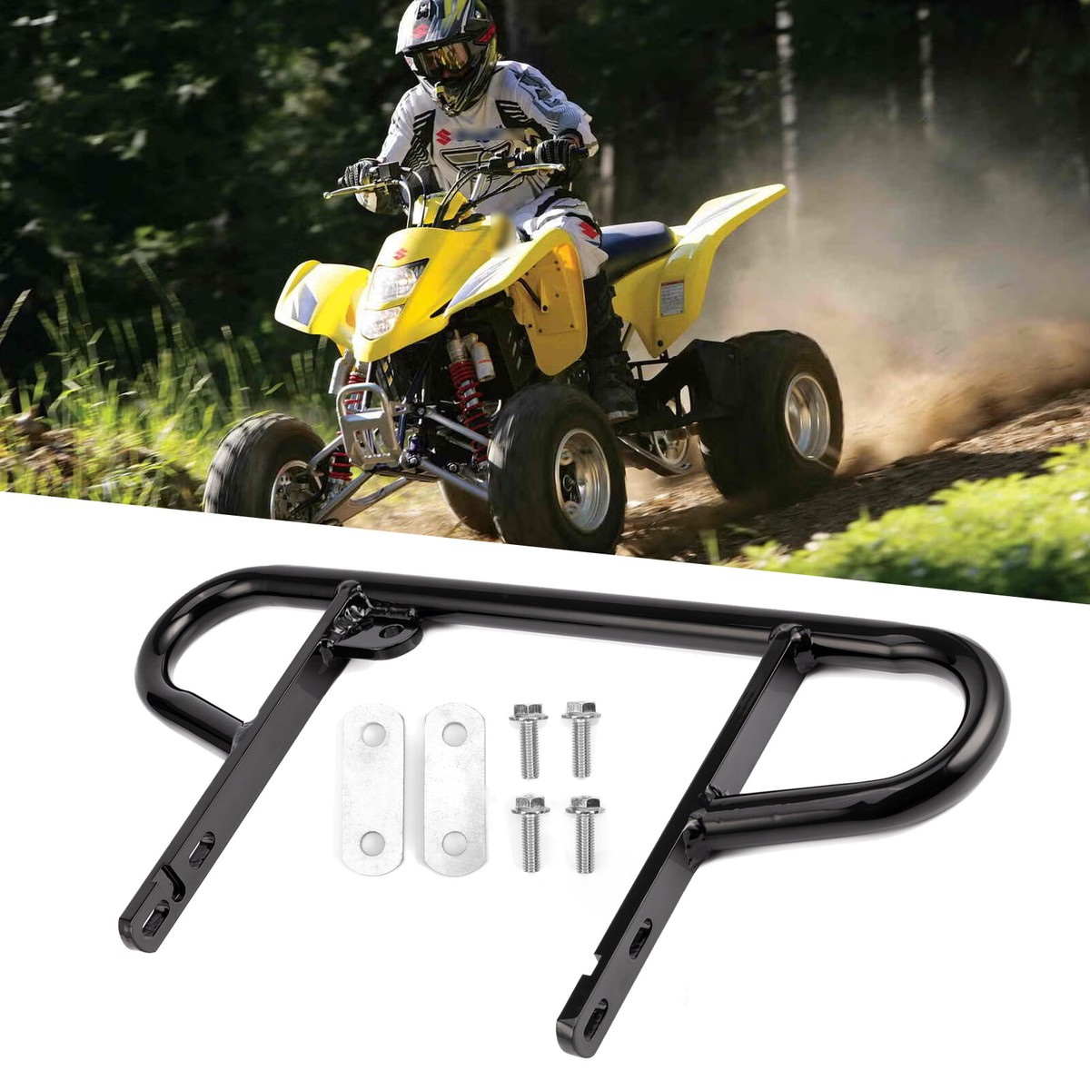 For Suzuki LTZ400 Kawasaki KFX400 Arctic Cat DVX400 Wide Bumper