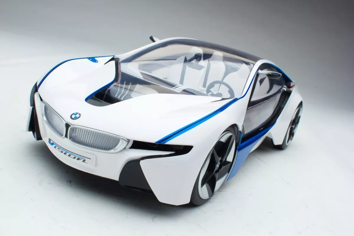 BMW i8 Concept / VED / Quality R/C Model Car / Big Scale 1:14 / Item #  ERC08545