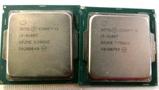 Lot of 2 - Intel Core i3-6100T 3.20GHz 2 Core 3 MB CPU Processors SR2HE