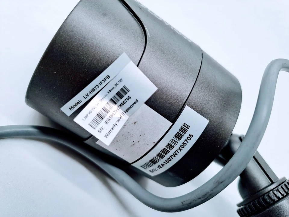 LaView LV-HB731F3PB 1.3MP 3.6MM 1280 x 720 HD-TVI BULLET SECURITY CAMERA - Image 3 of 3