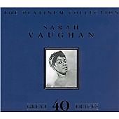 Sarah Vaughan Sarah Vaughan CD New 601042062027