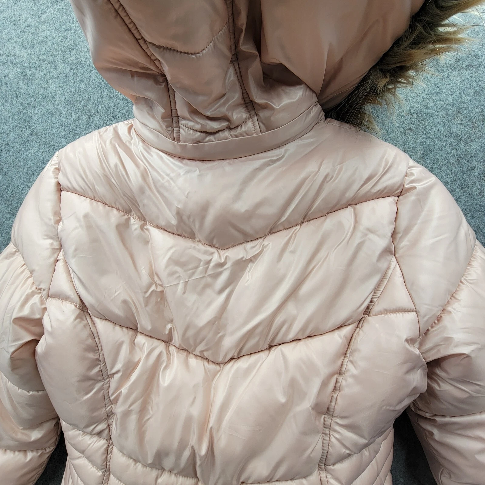 Giacca Michael Kors bambina Peach Puffer taglia 16