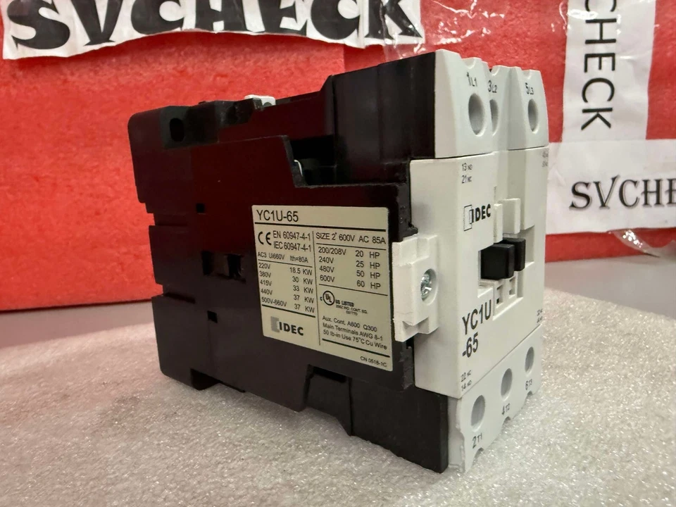 IDEC YC1U-50 NON REVERSING COIL CONTACTOR - Image 2 of 4