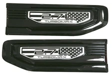 Pair Driver Side Vent Right Left for 19-25  Emblems 86532094 2.7L turbomax Black