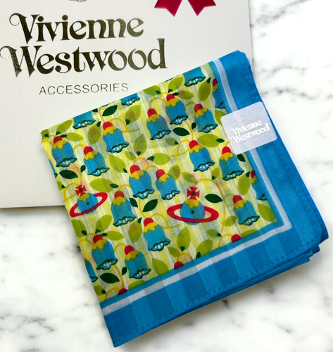 VIVIENNE WESTWOOD orb cotton scarf