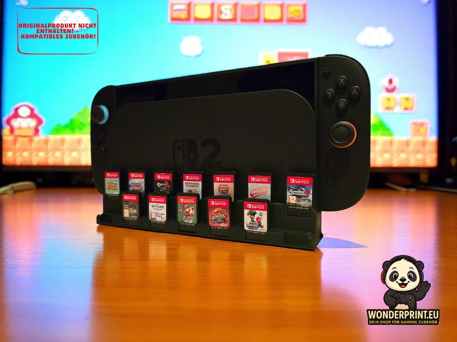 passend für Nintendo Switch 2 Docking Station Zubehör Konsole Spielehalter Spiele