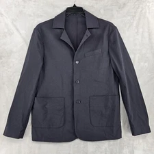 Huckberry Proof Black Lightweight Blazer Mens Medium 42 Breathable 3 Button