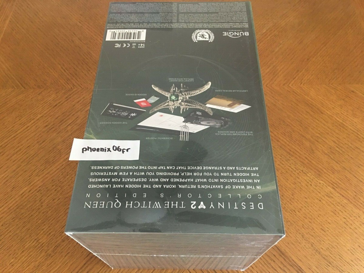 Brand New! Destiny 2: The Witch Queen Collector's Edition (NO GAME