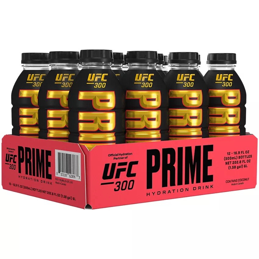 UFC PRIME HYDRATION DRINK LIMITED EDITION CASE OF 12 (sealed) eBay
