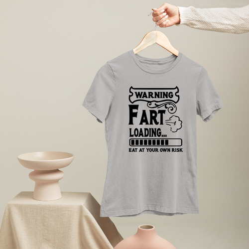Warning Fart Loading Eat At Your Own Risk T-shirt Funny Comedy Hilarious Gifts - Picture 12 of 20