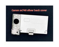 Canon sx740 HS new original repair part silver back cover, CM2-2344