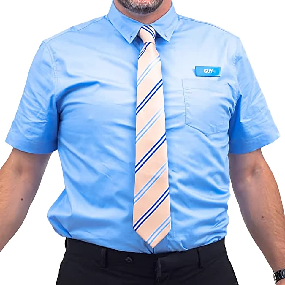 Adulto Unisex Hombre Gratis Película De Lujo Halloween Comic Con Juego de Disfraz Cosplay Foto 2 de 4