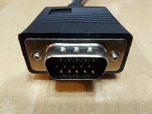 3DFX Voodoo 1 & 2 Pass-Through Cable / 12 Inches / Male To Female 15-Pin VGA - Picture 9 of 10