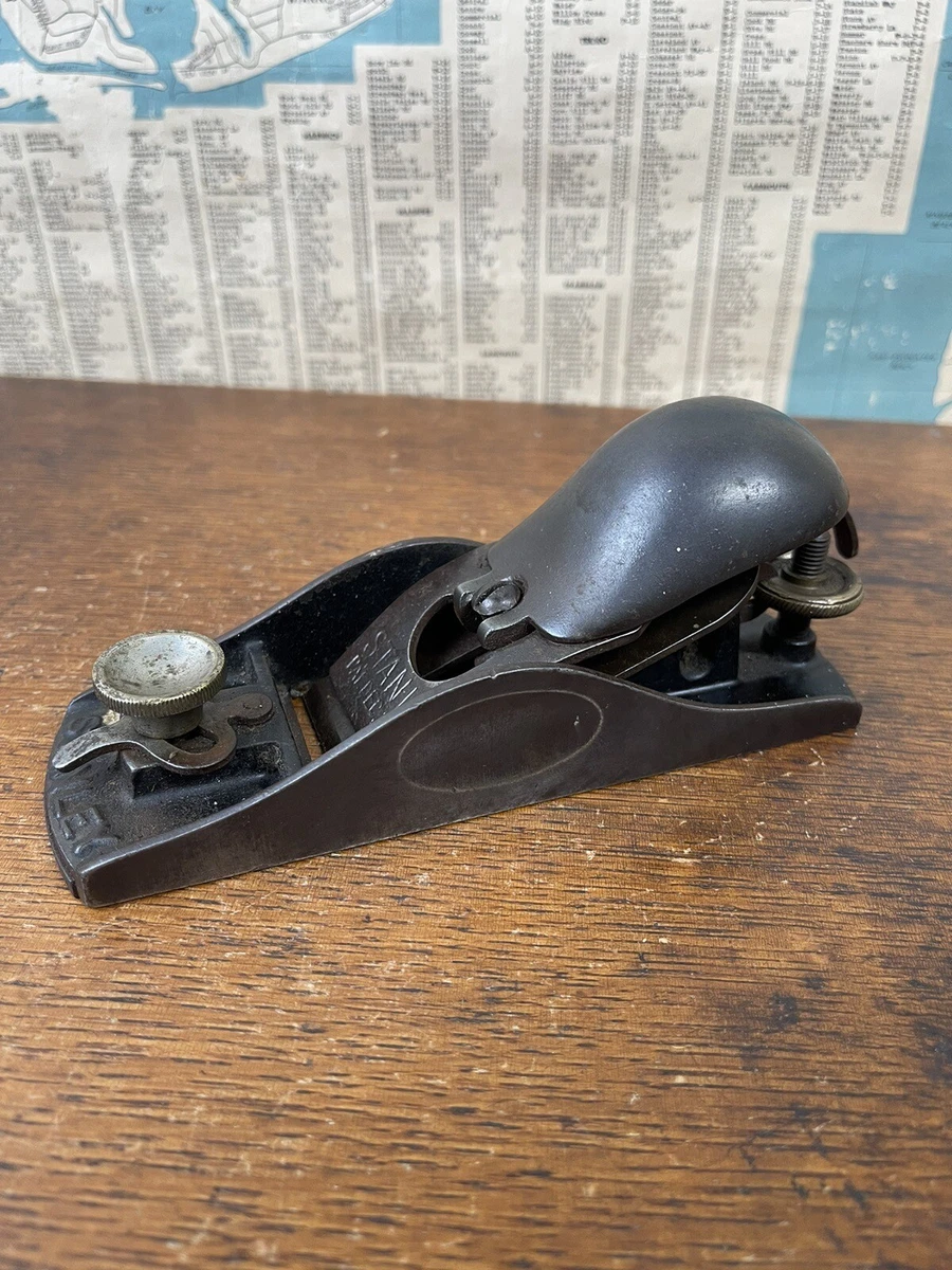 Antique Stanley Block Plane Knuckle Cap Pat. DEC 28 86