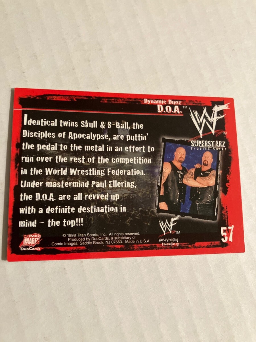 D.O.A. disciples apocalypse 1998 comic image wwf rookie wrestling