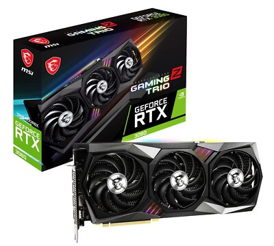 MSI GeForce RTX 3080 Gaming Z Trio 12G LHR Gaming Grafikkarte
