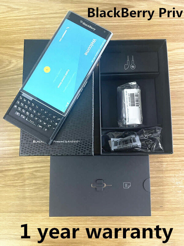 【希少】BlackBerry Priv BlackBerry Priv - 32 GB - Black (Unlocked) for sale online