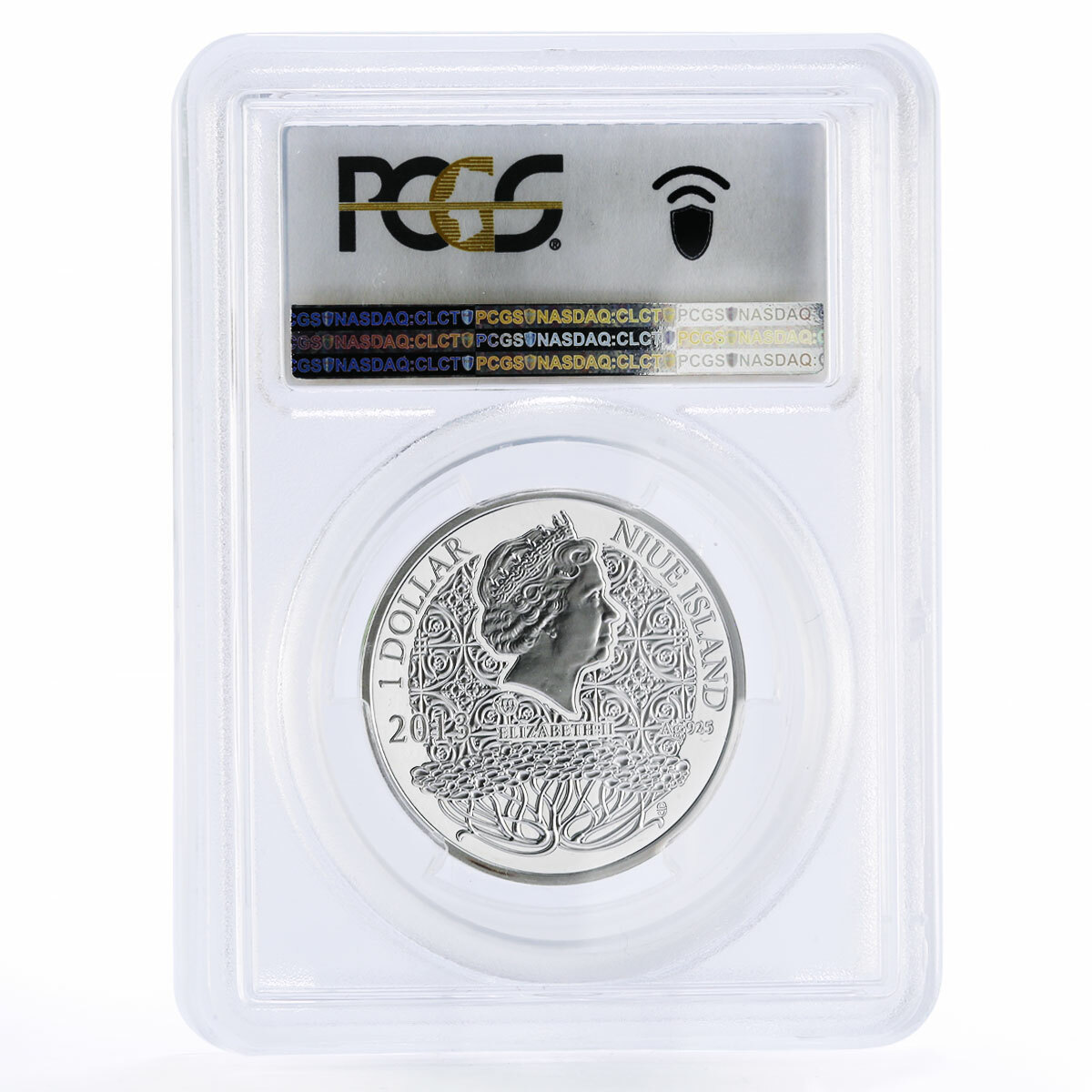 Niue 1 dollar Magic Calendar of Happines April PR70 PCGS silver