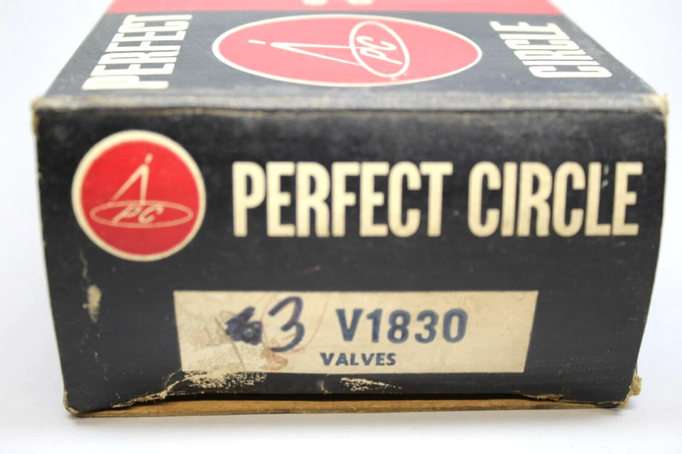 JUEGO DE 3 VÁLVULAS DE ESCAPE MOTOR Perfect Circle Vintage | V1830 | 1.625" | BMC Jeep Foto 2 de 3