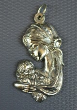 RELIGIÖSER SCHMUCK - MEDAILLE ANHÄNGER JUNGFRAU MARIA #55