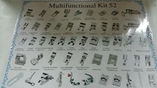 52 Piece Domestic Sewing Presser Feet Set
