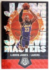 LeBron James 2020 Panini Mosaic Jam Masters Silver Prizm  #16 - LA Lakers