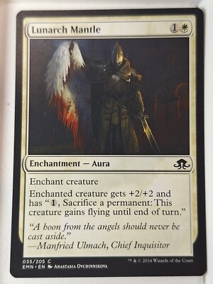 Lunarch Mantle - Eldritch Moon - Magic the Gathering MTG Nice!