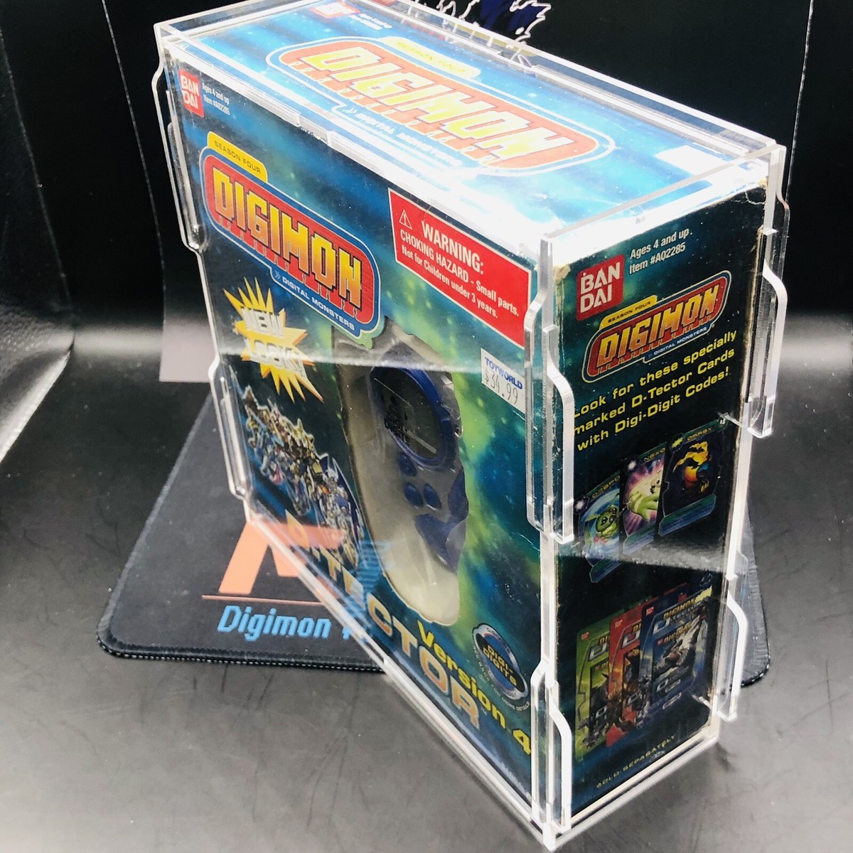 RARE Digimon Digivice D-Tector V4 Blue Box Original Ver.4 BOXED