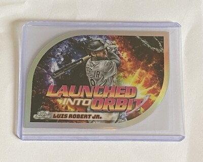 2024 Topps Cosmic Chrome Luis Robert Launched Into Orbit #LIO-9 - White Sox