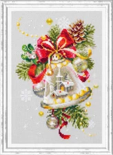 Magic Needle Counted Cross-Stitch Kit Сhristmas Bell 100-232