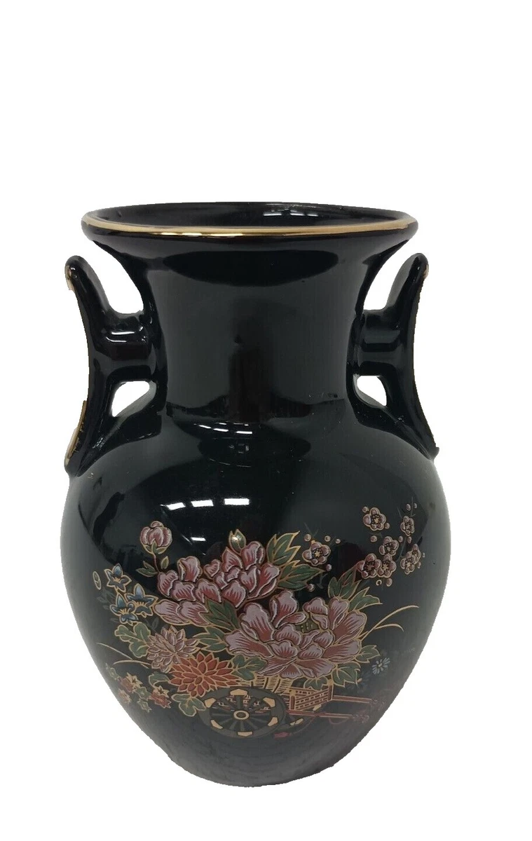 陶瓷日本古董花瓶| eBay