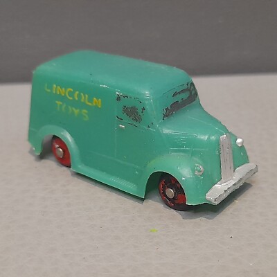 Vintage LINCOLN TOYS Trojan 15CWT Van 50er Jahre Miniatur Spielzeugauto RAR