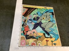 original Frame Tray Puzzle: BATMAN 4518. c. 1966 whitman w/ JOKER ROBIN