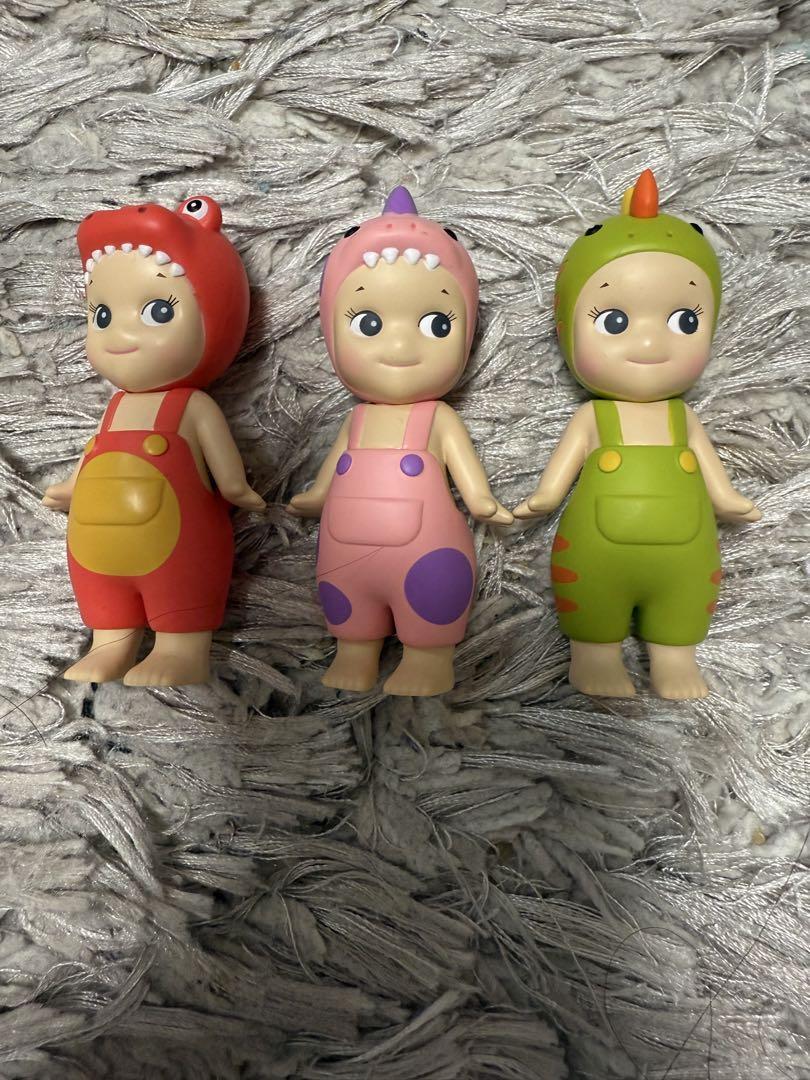 Sonny Angel DINOSAUR Series Bulk sale set of 3 Mini figure opened kawaii No box